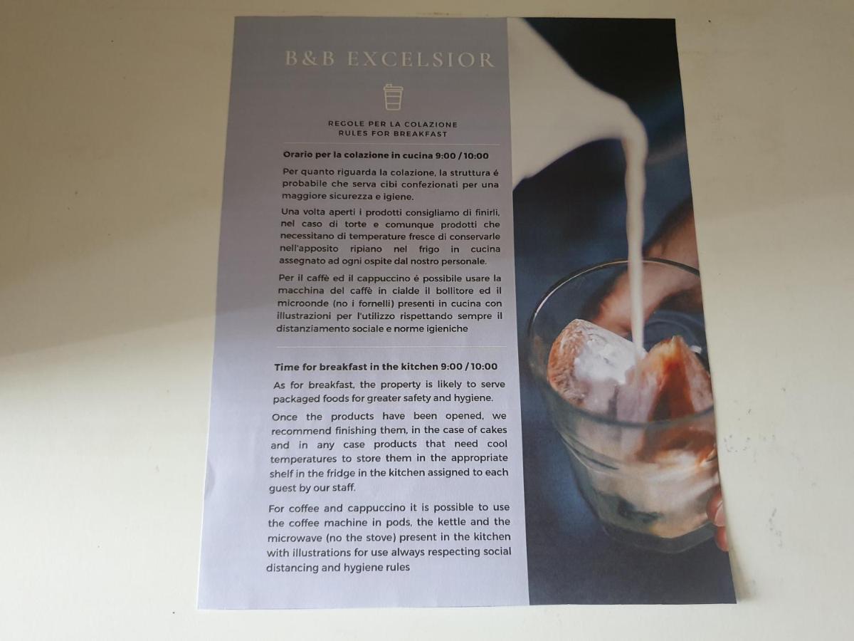 B&B Excelsior Триест Экстерьер фото